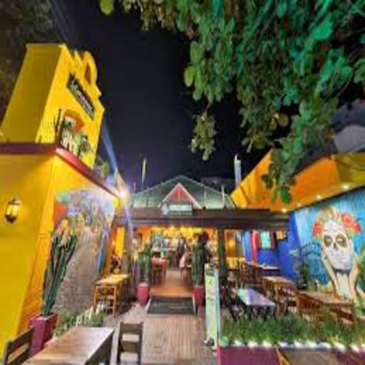 AK Bar - vista noturna
