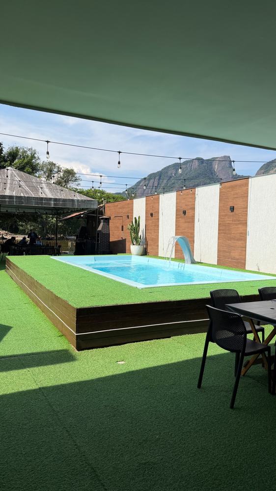 Piscina da área de lazer